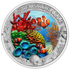 Stony Coral 3 Euro Coin