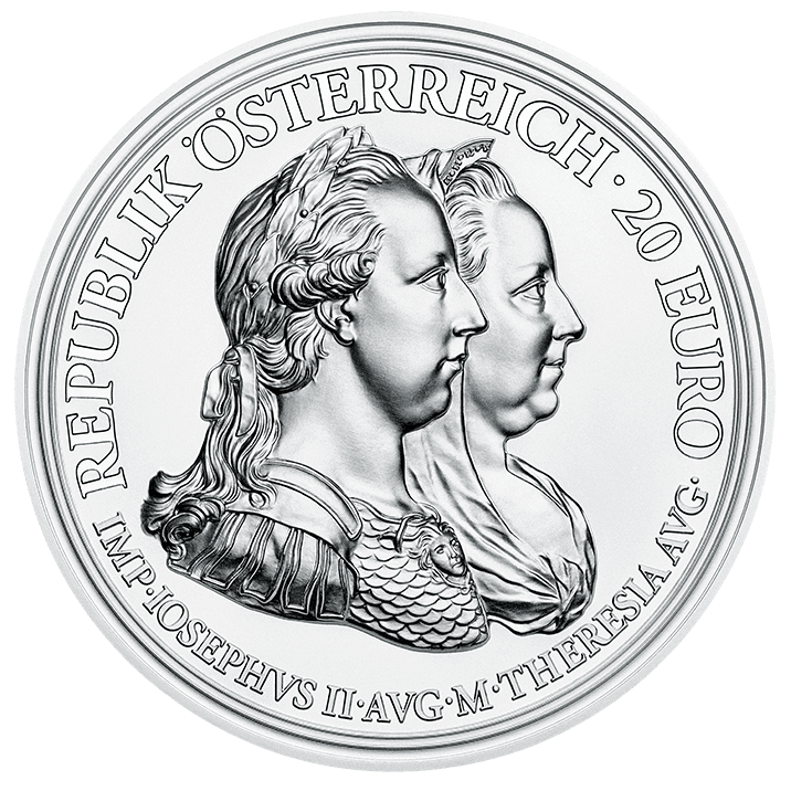 Maria Theresa silver coin, prudence and reform 