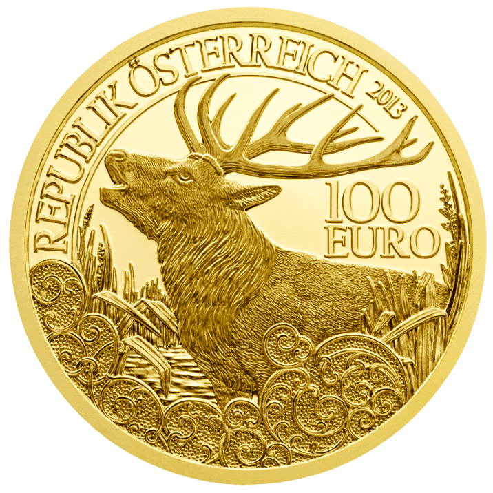 The Red Deer Gold Coin