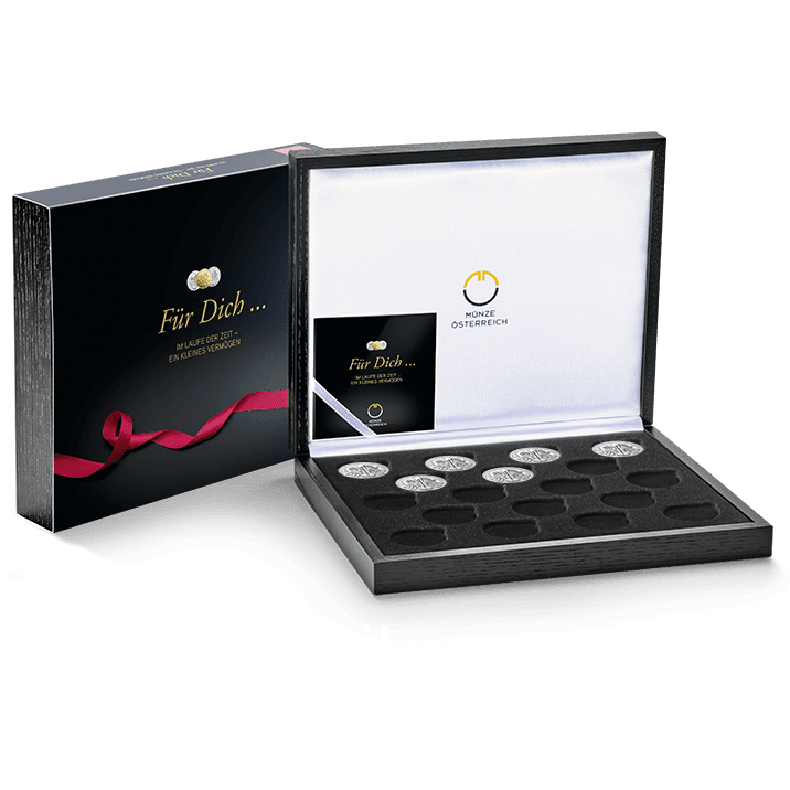 gift case Vienna Philharmonic silver