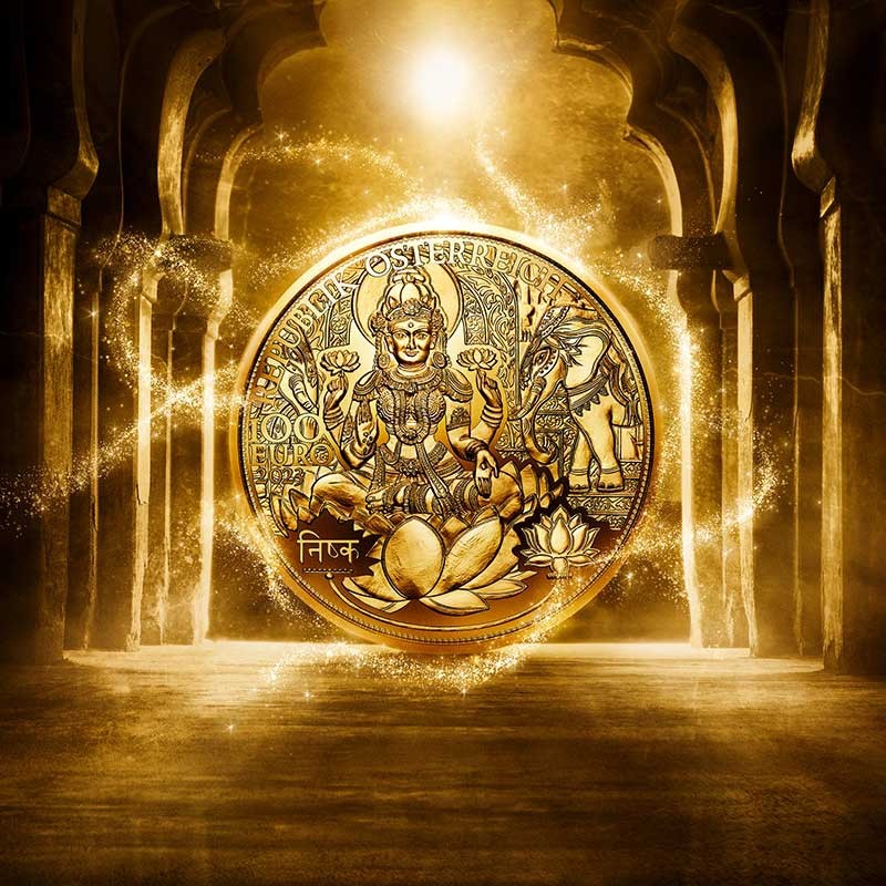 Magic of gold gold-coin series The gold of India